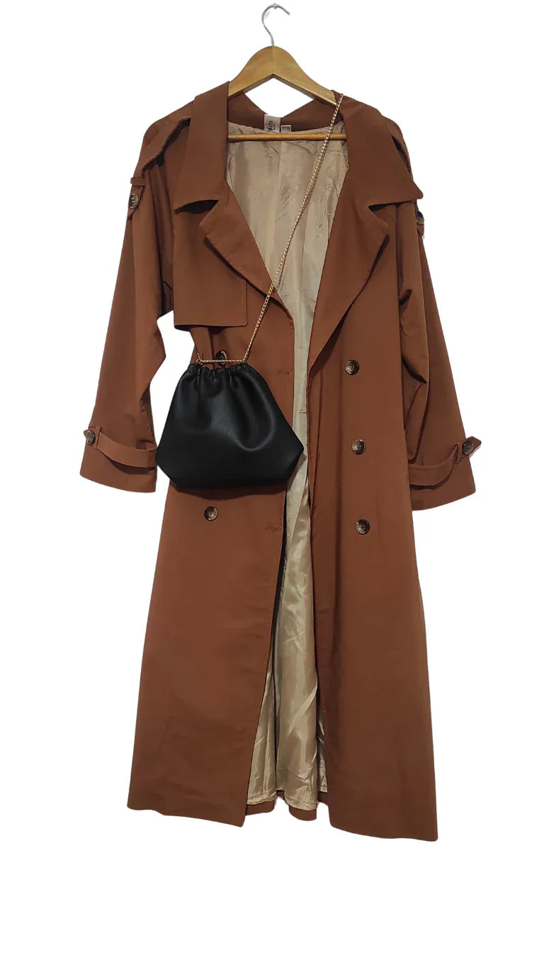 Trench-coat toile