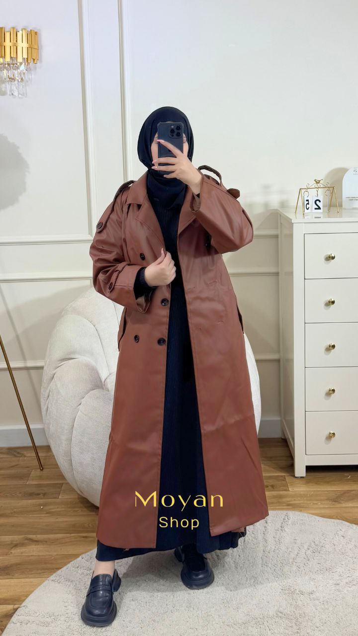 Trench Coat Skai. TAILLE 1  (38,40,42) TAILLE 2 (44,46,48)